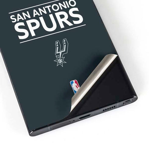 NBA San Antonio Spurs Standard - Black Galaxy S25 Ultra Skin
